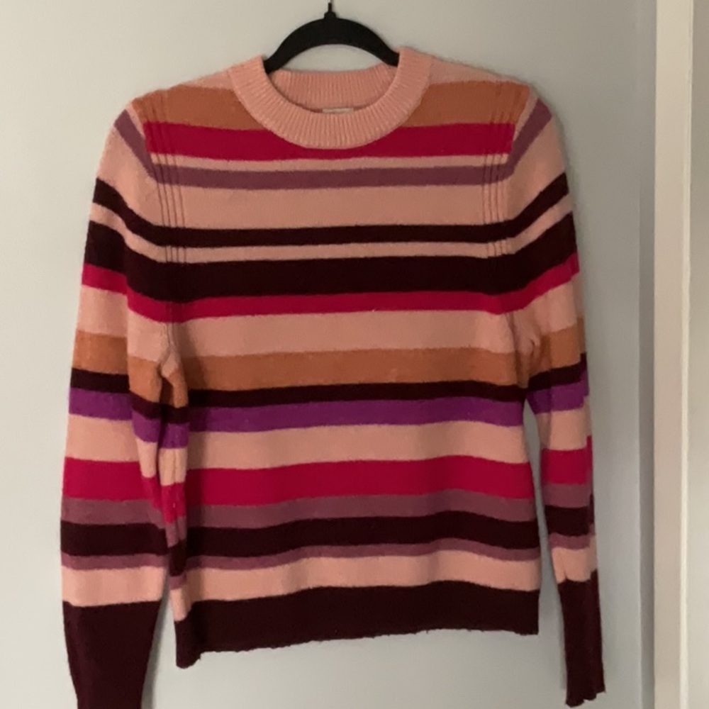 a new day Pink and Purple Crew Neck Sweater